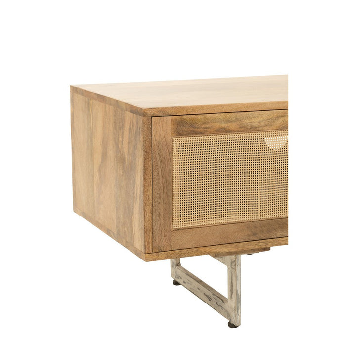TV-meubel Naturel Mdf 43x120 cm-TV-meubels-J-Line