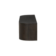 TV-meubel Novero Eikenhout fineer Bruin 140x35x33 cm-TV-meubels-Livingfurn