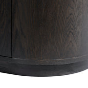 TV-meubel Novero Eikenhout fineer Bruin 140x40x45 cm-TV-meubels-Livingfurn
