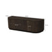 TV-meubel Novero Eikenhout fineer Bruin 140x40x45 cm-TV-meubels-Livingfurn