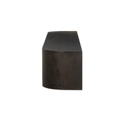 TV-meubel Novero Eikenhout fineer Bruin 220x35x33 cm-TV-meubels-Livingfurn