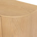 TV-meubel Novero Eikenhout fineer Naturel hout 180x40x45 cm-TV-meubels-Livingfurn