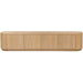 TV-meubel Novero Eikenhout fineer Naturel hout 220x40x45 cm-TV-meubels-Livingfurn
