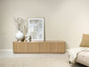 TV-meubel Novero Eikenhout fineer Naturel hout 220x40x45 cm-TV-meubels-Livingfurn