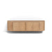 TV-meubel Novero Zwevend Naturel hout 140x35x33 cm-TV-meubels-Livingfurn