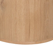 TV-meubel Novero Zwevend Naturel hout 220x35x33 cm-TV-meubels-Livingfurn