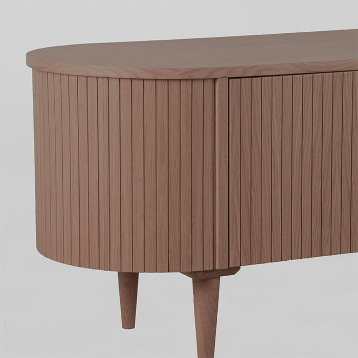 TV-meubel Oliva Eiken Walnoot 180x47 cm-TV-meubels-LABEL51