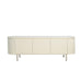 TV-meubel Patou Mangohout Beige 43x170x56 cm-TV-meubels-Livingfurn