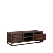 TV-meubel Peru Mangohout Espresso 45x120-TV-meubels-LABEL51