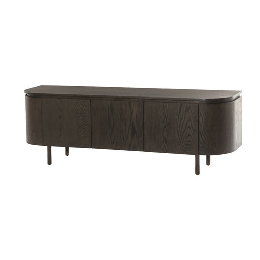 TV-meubel Tobago Eikenhout fineer Bruin 170x43x56 cm-TV-meubels-Livingfurn