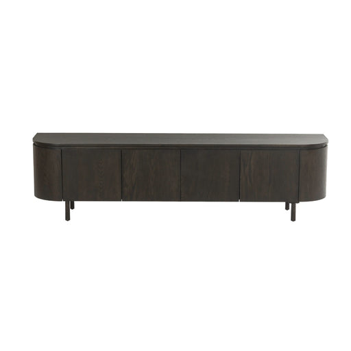 TV-meubel Tobago Eikenhout fineer Bruin 210x43 cm-TV-meubels-Livingfurn