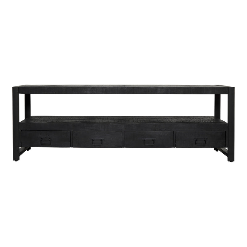 TV-meubel Tv meubel Boaz Zwart 180 cm-TV-meubels-Starfurn