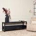 TV-meubel Tv meubel Boaz Zwart 180 cm-TV-meubels-Starfurn