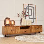 TV-meubel Tv meubel Brandy 220 cm 220x40x55 cm-TV-meubels-Starfurn