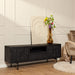 TV-meubel Tv meubel Brandy Zwart 150 cm 150x40x55 cm-TV-meubels-Starfurn