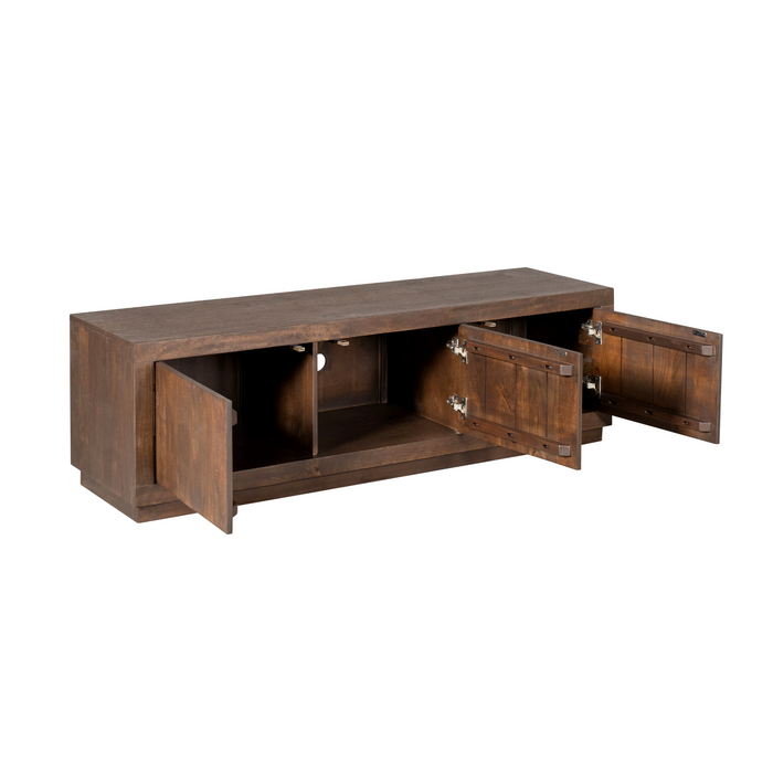 TV-meubel Tv meubel Brussel Bruin 150 cm 150x42x46 cm-TV-meubels-Starfurn