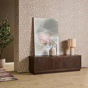 TV-meubel Tv meubel Brussel Bruin 150 cm 150x42x46 cm-TV-meubels-Starfurn