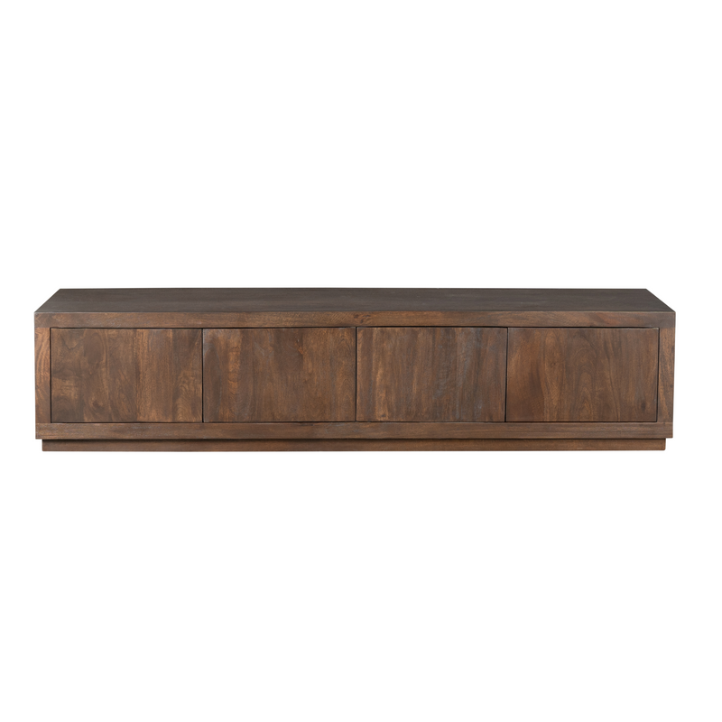 TV-meubel Tv meubel Brussel Bruin 200 cm 200x42x46 cm-TV-meubels-Starfurn