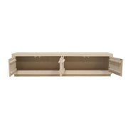TV-meubel Tv meubel Brussel Zand 200 cm 200x42x46 cm-TV-meubels-Starfurn