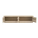 TV-meubel Tv meubel Brussel Zand 200 cm 200x42x46 cm-TV-meubels-Starfurn