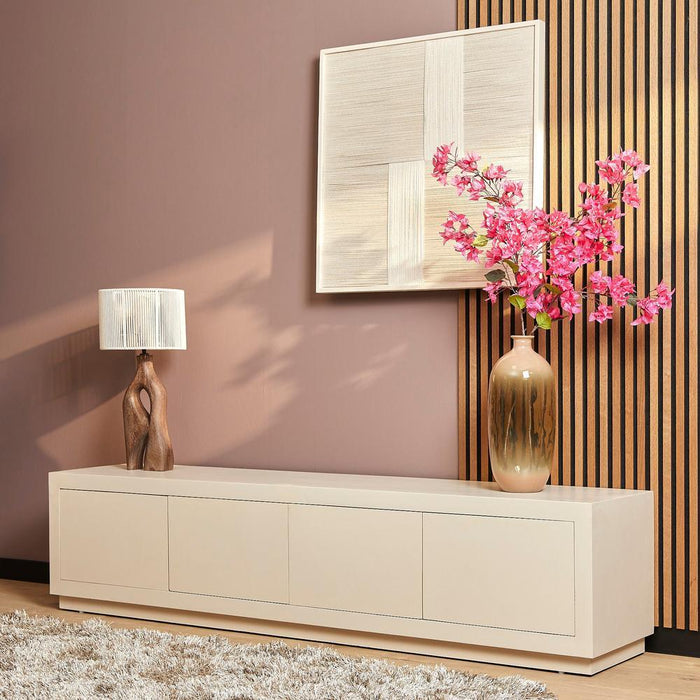 TV-meubel Tv meubel Brussel Zand 200 cm 200x42x46 cm-TV-meubels-Starfurn