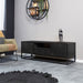TV-meubel Tv meubel Denver Zwart 145 cm Mangohout en staal-TV-meubels-Starfurn