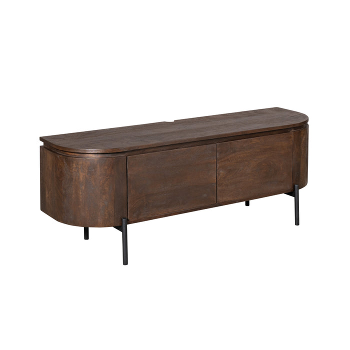 TV-meubel Tv meubel Excellent Bruin 120 cm 120x30x35 cm-TV-meubels-Starfurn