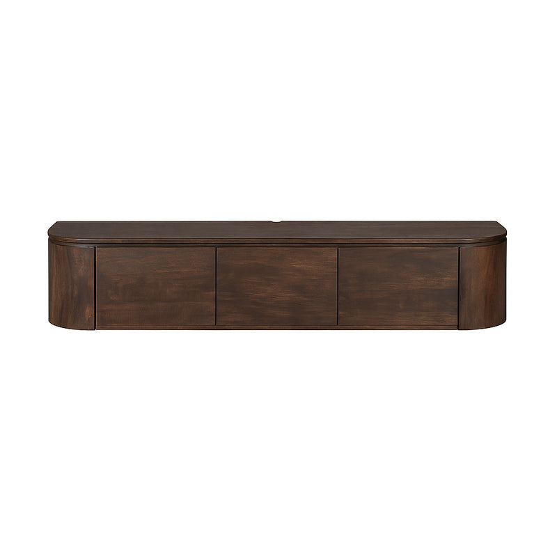 TV-meubel Tv meubel Excellent Bruin 160 cm 160x30x35 cm-TV-meubels-Starfurn