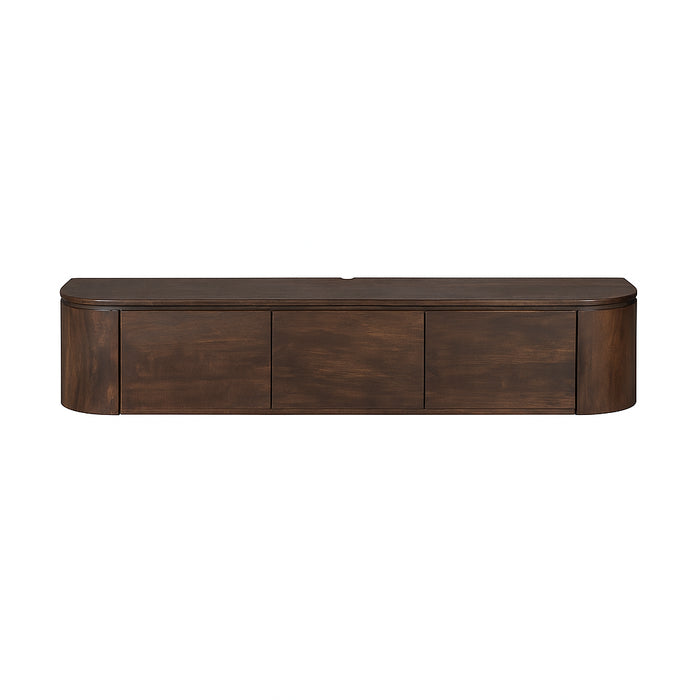 TV-meubel Tv meubel Excellent Bruin 160 cm 160x30x35 cm-TV-meubels-Starfurn