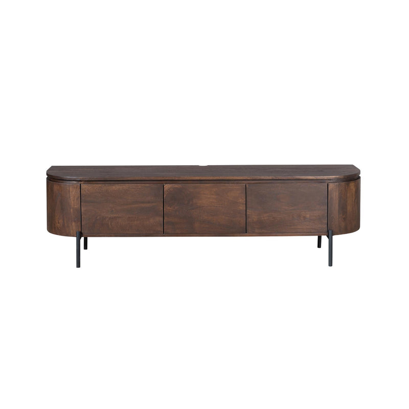 TV-meubel Tv meubel Excellent Bruin 160 cm 160x30x35 cm-TV-meubels-Starfurn