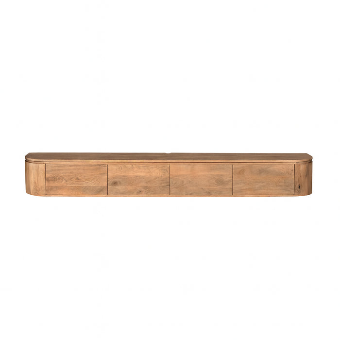 TV-meubel Tv meubel Excellent Naturel 240 cm 240x30x35 cm-TV-meubels-Starfurn