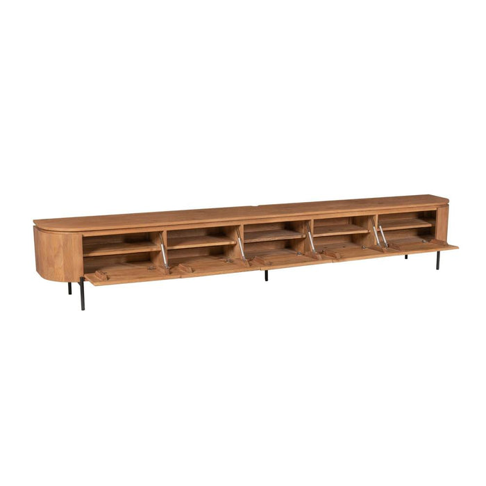TV-meubel Tv meubel Excellent Naturel 280 cm 280x30x35 cm-TV-meubels-Starfurn
