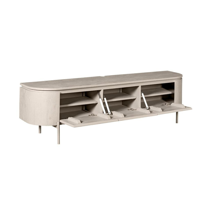 TV-meubel Tv meubel Excellent Taupe 160 cm 160x30x35 cm-TV-meubels-Starfurn