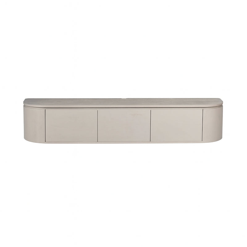 TV-meubel Tv meubel Excellent Taupe 160 cm 160x30x35 cm-TV-meubels-Starfurn