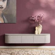 TV-meubel Tv meubel Excellent Taupe 160 cm 160x30x35 cm-TV-meubels-Starfurn