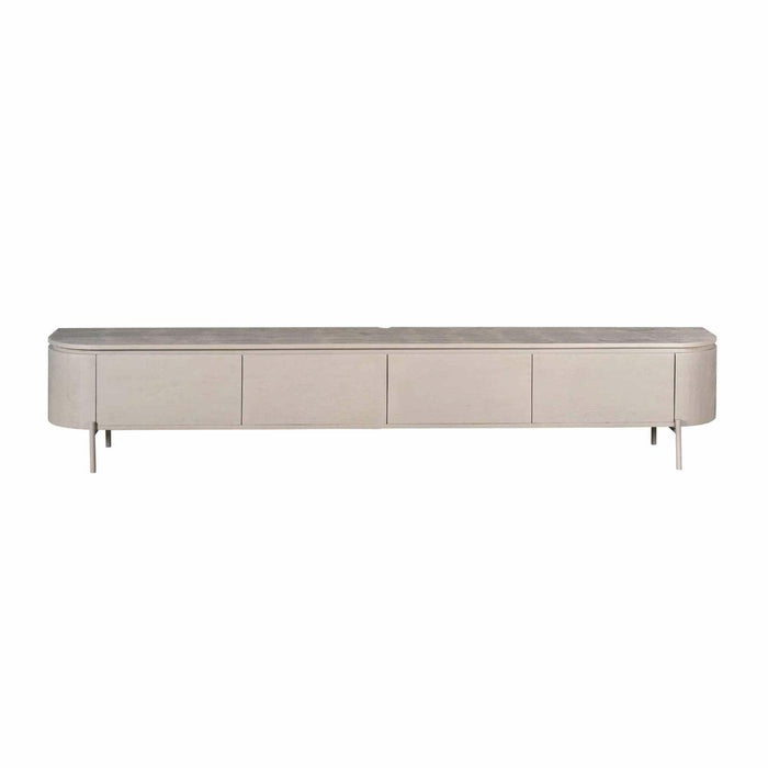 TV-meubel Tv meubel Excellent Taupe 200 cm 200x30x35 cm-TV-meubels-Starfurn