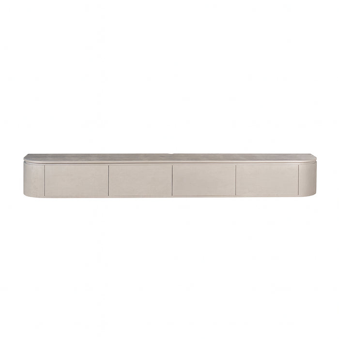 TV-meubel Tv meubel Excellent Taupe 240 cm 240x30x35 cm-TV-meubels-Starfurn