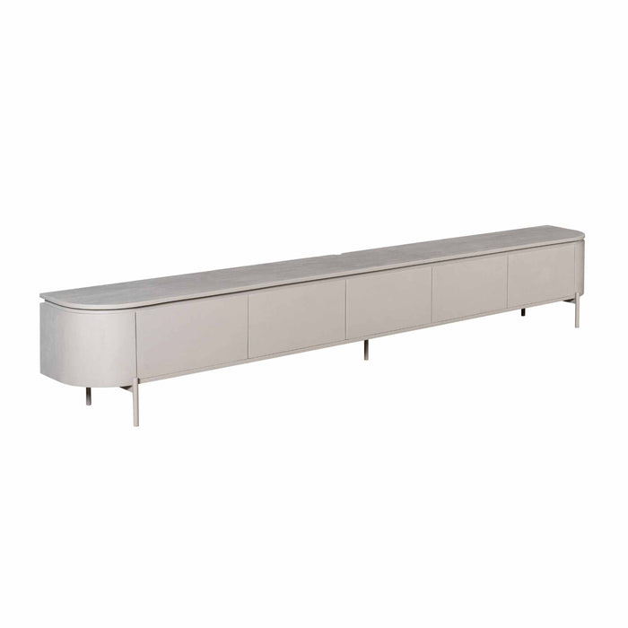 TV-meubel Tv meubel Excellent Taupe 280 cm 280x30x35 cm-TV-meubels-Starfurn