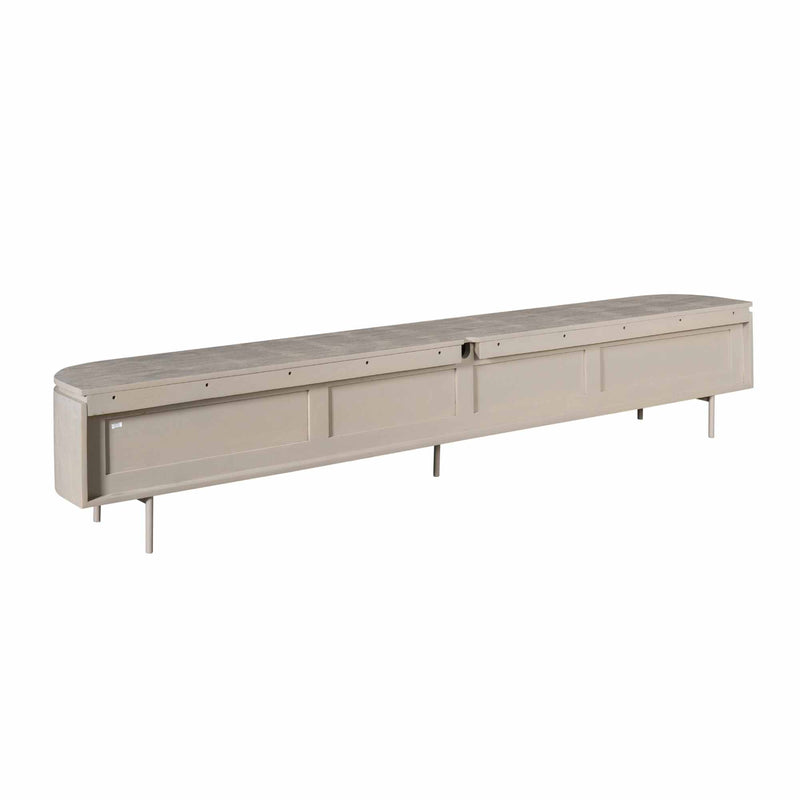 TV-meubel Tv meubel Excellent Taupe 280 cm 280x30x35 cm-TV-meubels-Starfurn