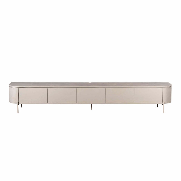 TV-meubel Tv meubel Excellent Taupe 280 cm 280x30x35 cm-TV-meubels-Starfurn