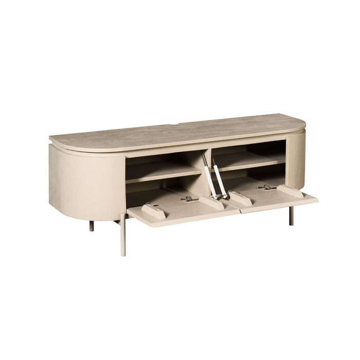 TV-meubel Tv meubel Excellent Zand 120 cm 120x30x35 cm-TV-meubels-Starfurn