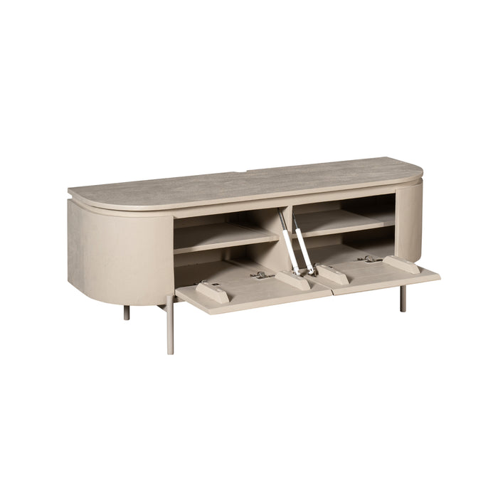 TV-meubel Tv meubel Excellent Zand 120 cm 120x30x35 cm-TV-meubels-Starfurn