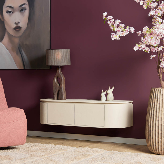 TV-meubel Tv meubel Excellent Zand 120 cm 120x30x35 cm-TV-meubels-Starfurn
