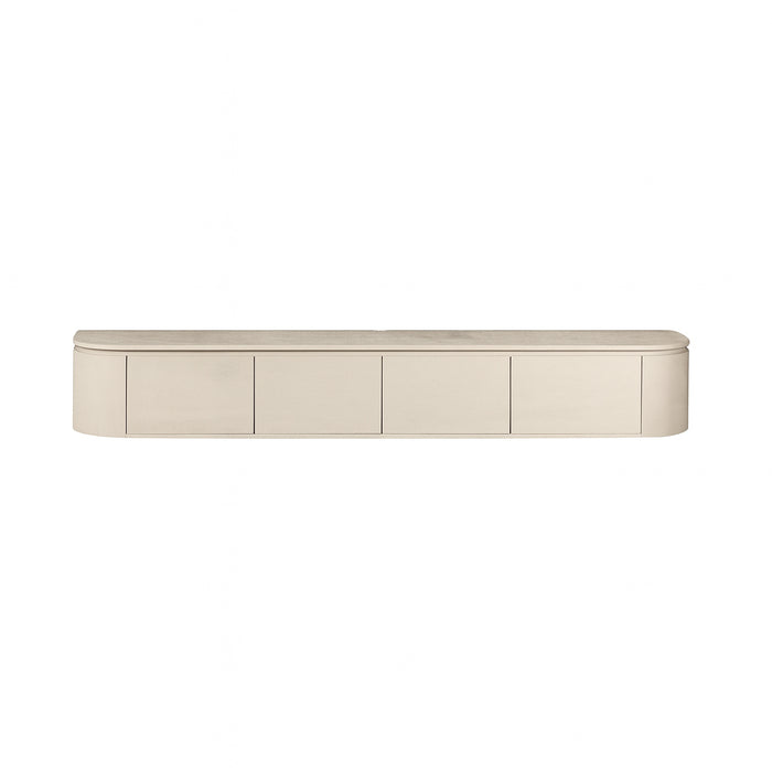 TV-meubel Tv meubel Excellent Zand 240 cm 240x30x35 cm-TV-meubels-Starfurn