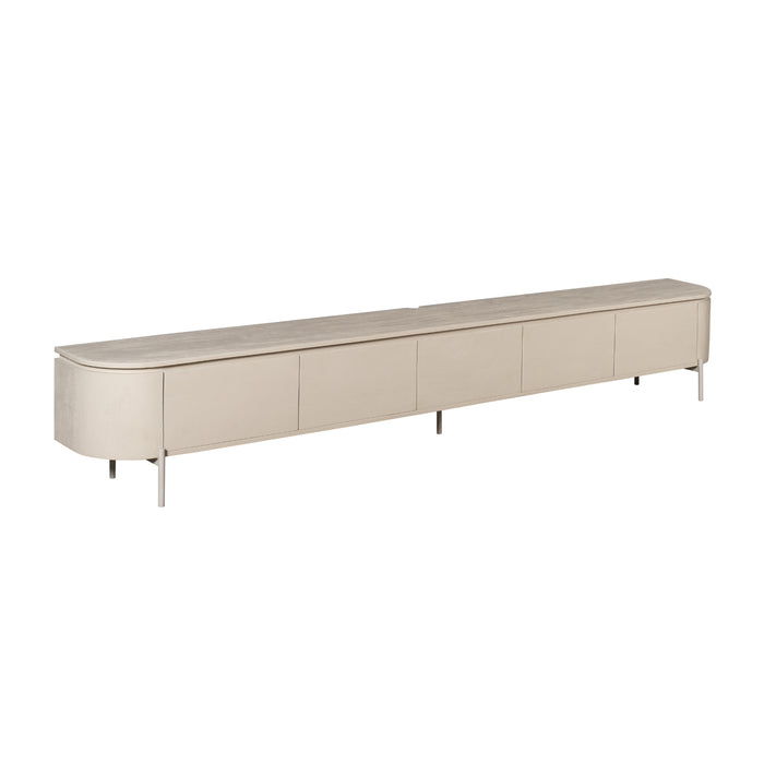 TV-meubel Tv meubel Excellent Zand 280 cm 280x30x35 cm-TV-meubels-Starfurn