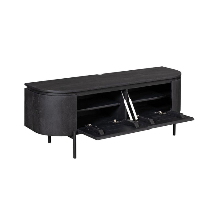 TV-meubel Tv meubel Excellent Zwart 120 cm 120x30x35 cm-TV-meubels-Starfurn