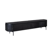 TV-meubel Tv meubel Excellent Zwart 200 cm 200x30x35 cm-TV-meubels-Starfurn