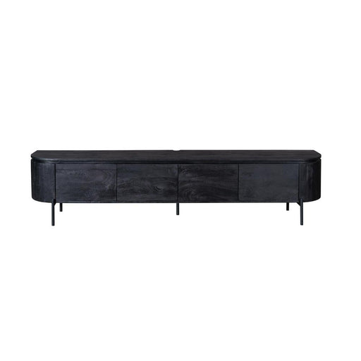 TV-meubel Tv meubel Excellent Zwart 240 cm 240x30x35 cm-TV-meubels-Starfurn