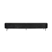 TV-meubel Tv meubel Excellent Zwart 280 cm 280x30x35 cm-TV-meubels-Starfurn