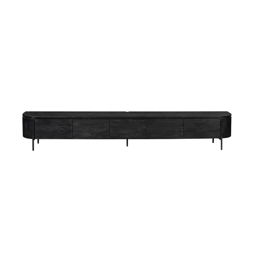 TV-meubel Tv meubel Excellent Zwart 280 cm 280x30x35 cm-TV-meubels-Starfurn